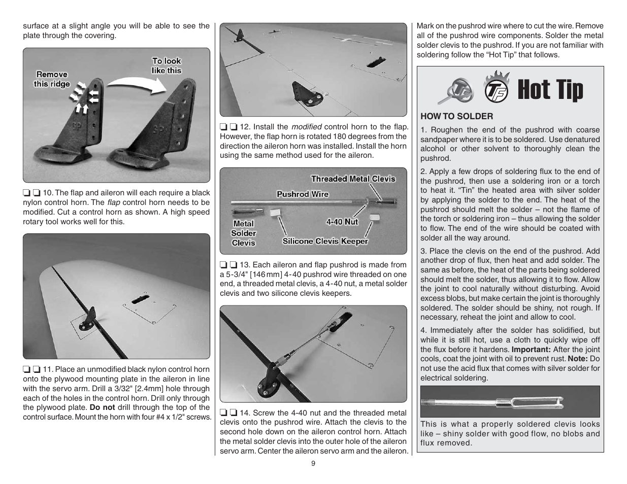 Top Flite TOPA0712 User Manual | Page 9 / 40