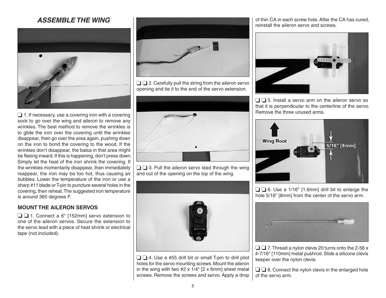 Top Flite TOPA1025 User Manual | Page 5 / 16