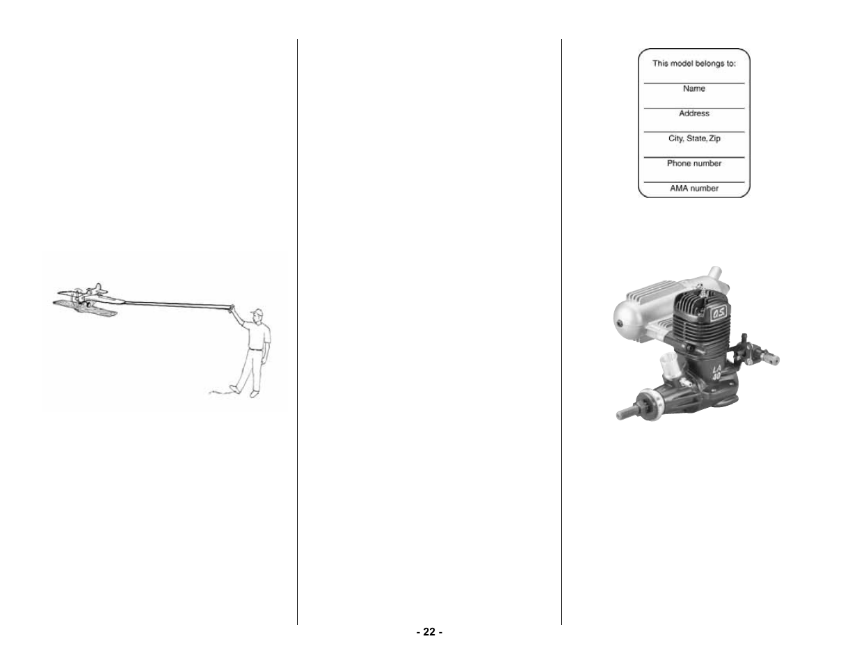 Top Flite TOPA1005 User Manual | Page 22 / 24