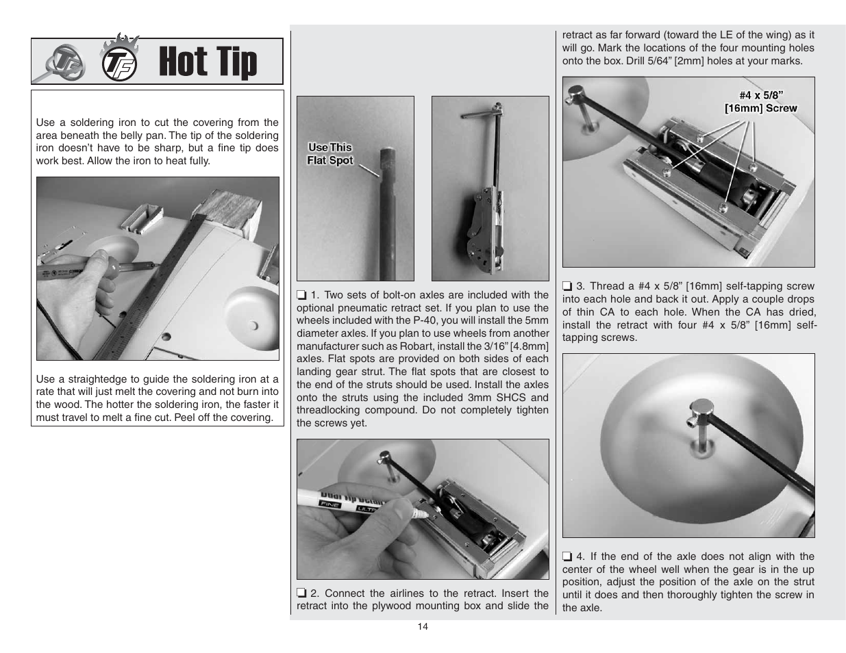 Top Flite TOPA0970 User Manual | Page 14 / 32