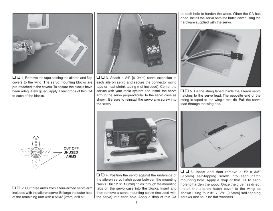 Top Flite TOPA0955 User Manual | Page 7 / 36