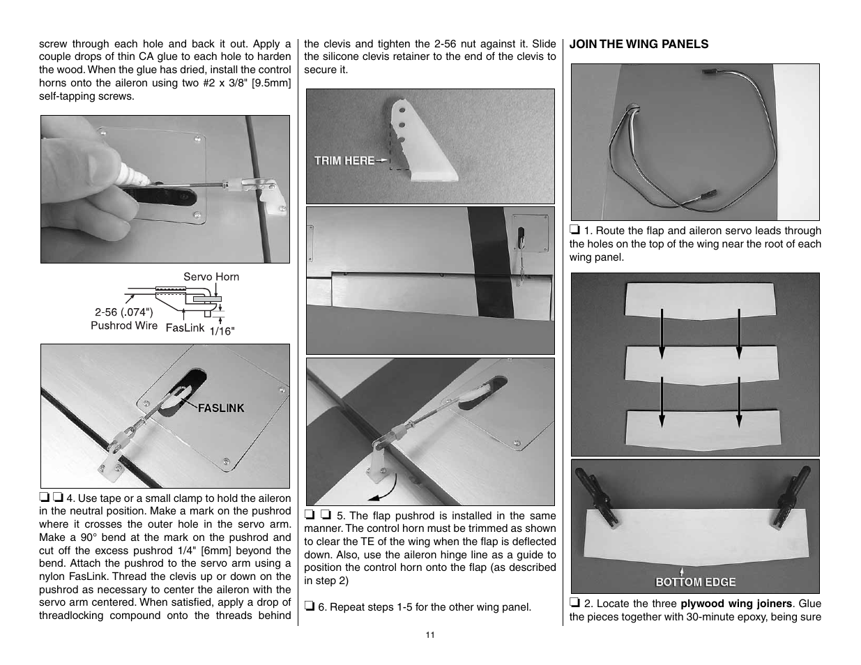 Top Flite TOPA0950 User Manual | Page 11 / 32