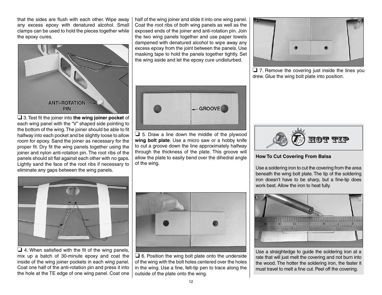 Top Flite TOPA0950 User Manual | Page 12 / 32