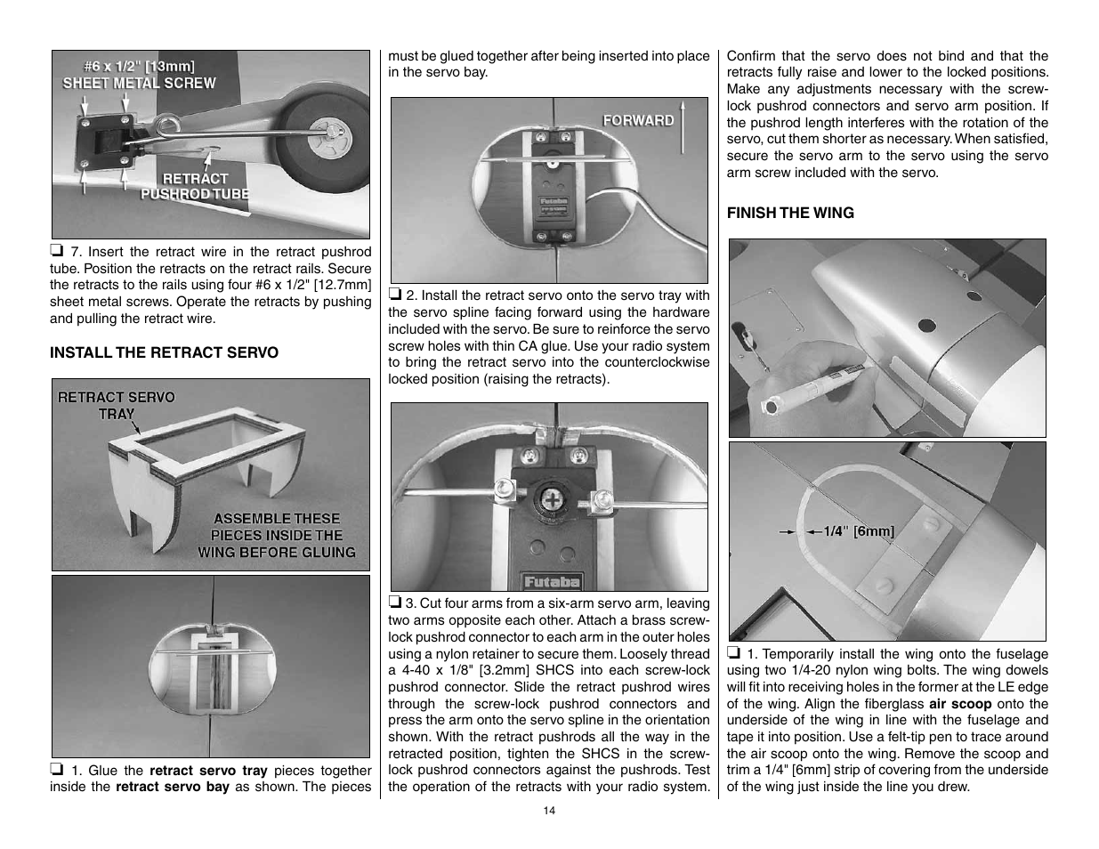 Top Flite TOPA0950 User Manual | Page 14 / 32