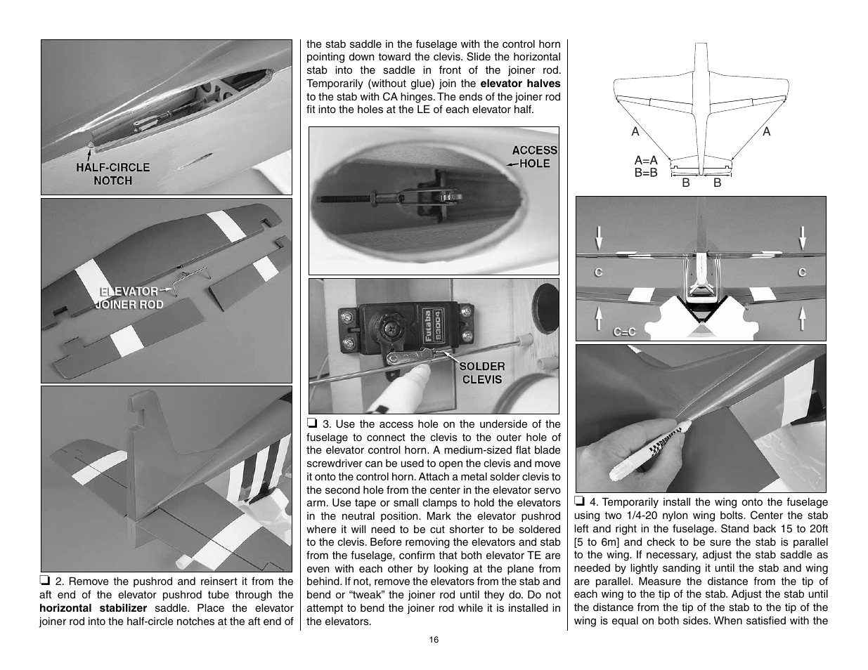 Top Flite TOPA0950 User Manual | Page 16 / 32