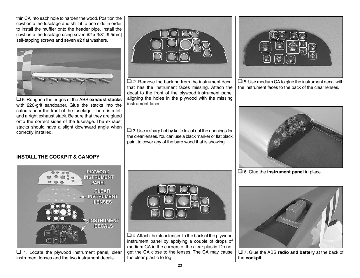 Top Flite TOPA0950 User Manual | Page 23 / 32