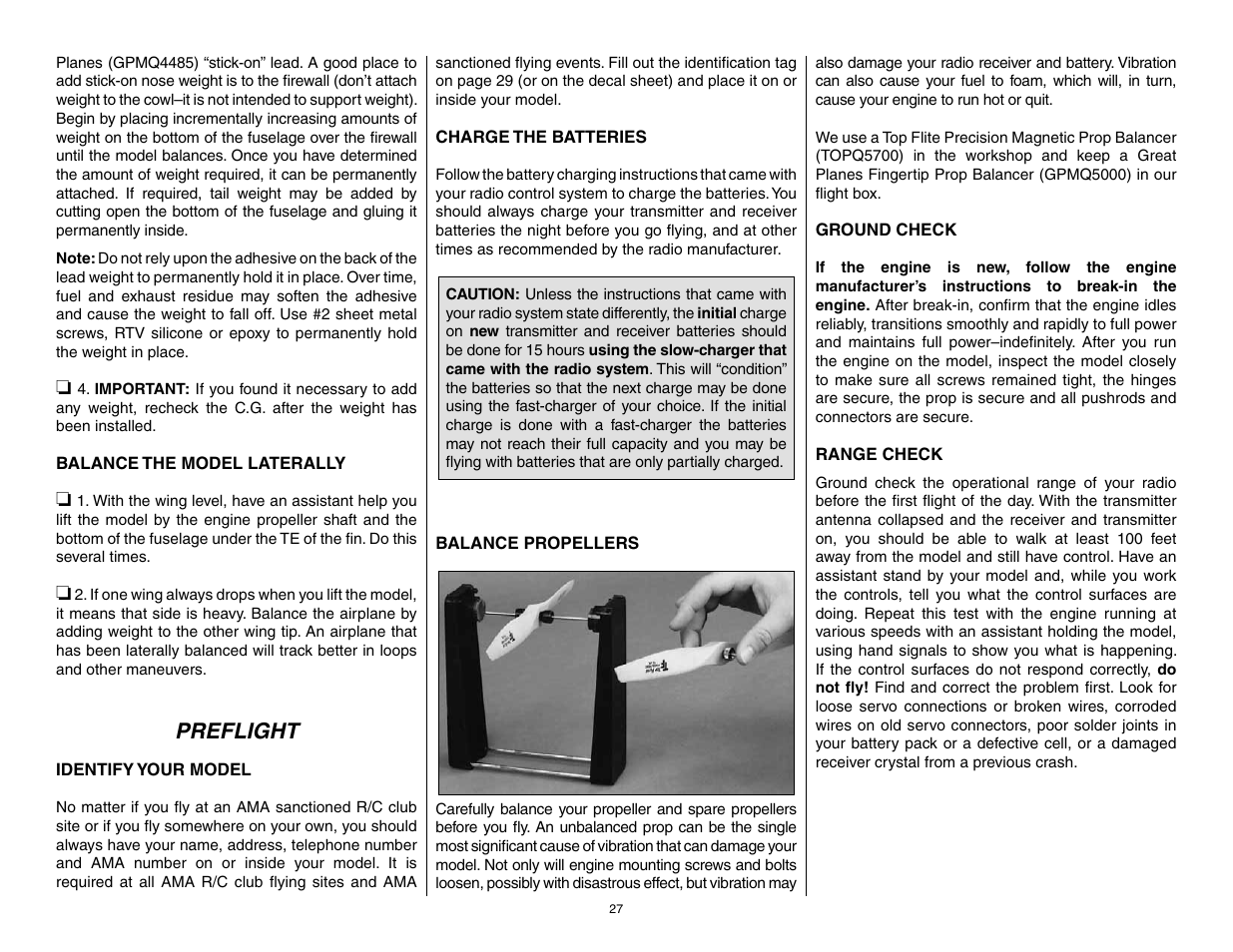 Top Flite TOPA0950 User Manual | Page 27 / 32