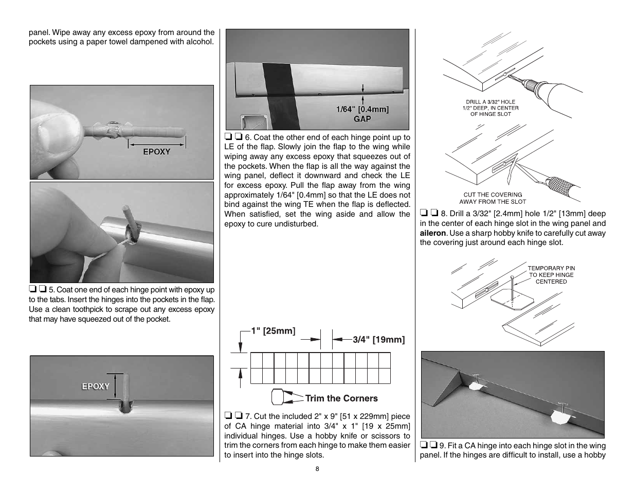 Top Flite TOPA0950 User Manual | Page 8 / 32