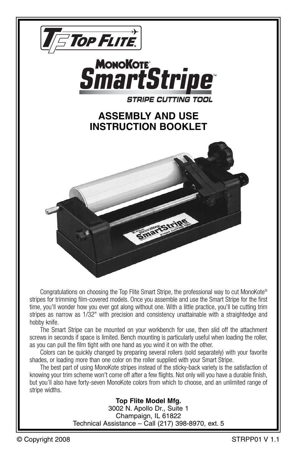 Top Flite TOPR2420 User Manual | 7 pages