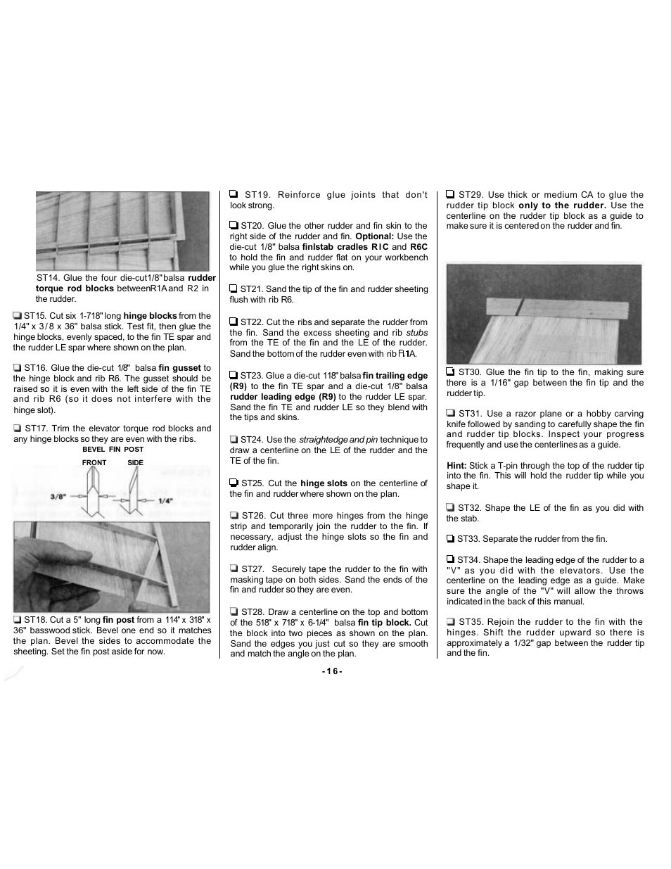 Top Flite TOPA0305 Part 1 User Manual | Page 17 / 37