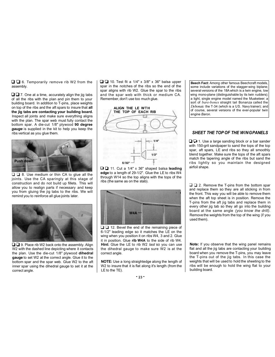 Top Flite TOPA0305 Part 1 User Manual | Page 24 / 37