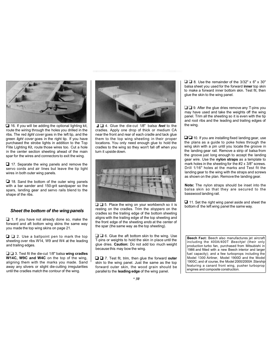 Top Flite TOPA0305 Part 1 User Manual | Page 31 / 37