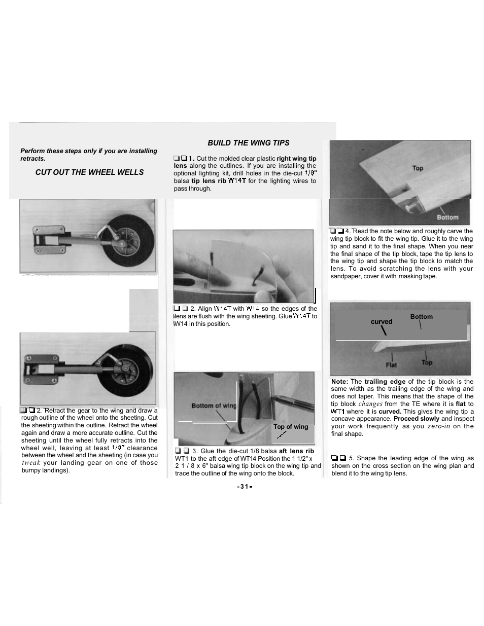 Top Flite TOPA0305 Part 1 User Manual | Page 32 / 37