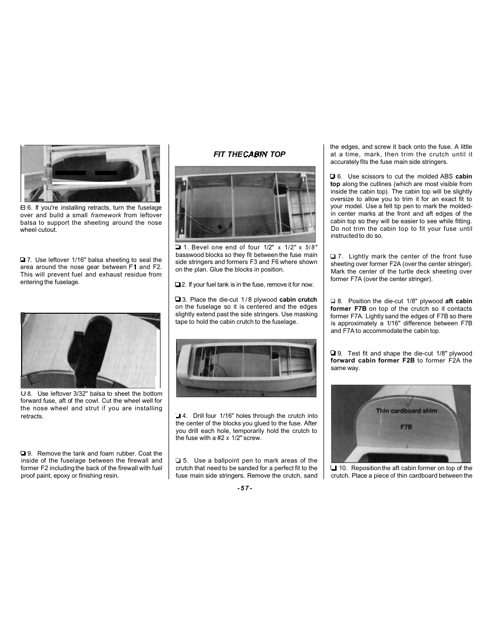 Top Flite TOPA0305 Part 2 User Manual | Page 21 / 36