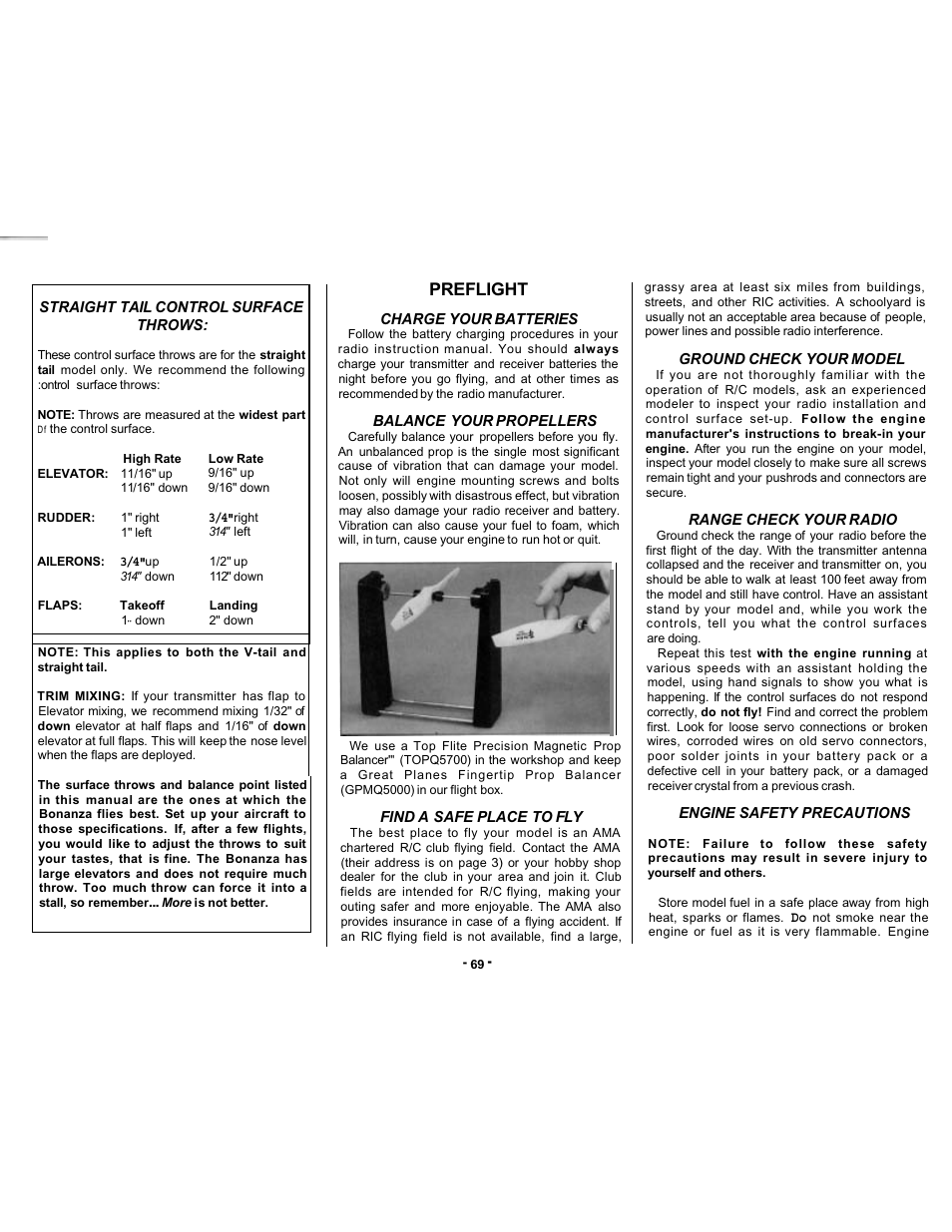 Preflight | Top Flite TOPA0305 Part 2 User Manual | Page 33 / 36