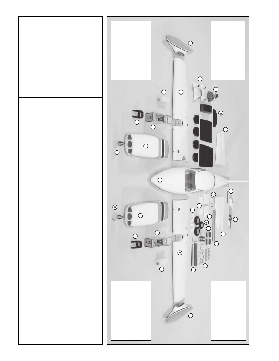 Kit contents | Top Flite TOPA0910 User Manual | Page 6 / 36