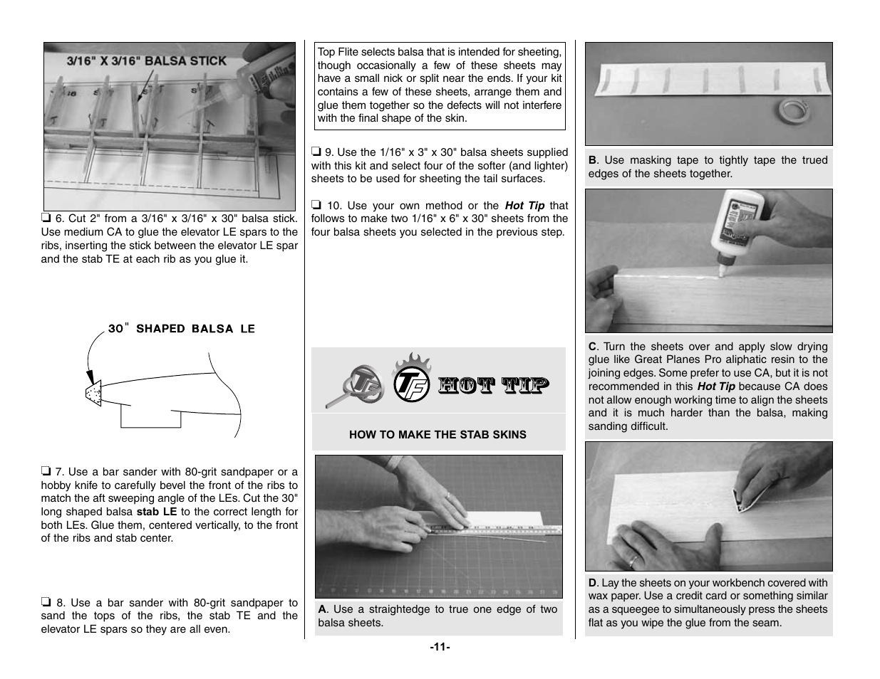 Top Flite TOPA0150 User Manual | Page 11 / 65