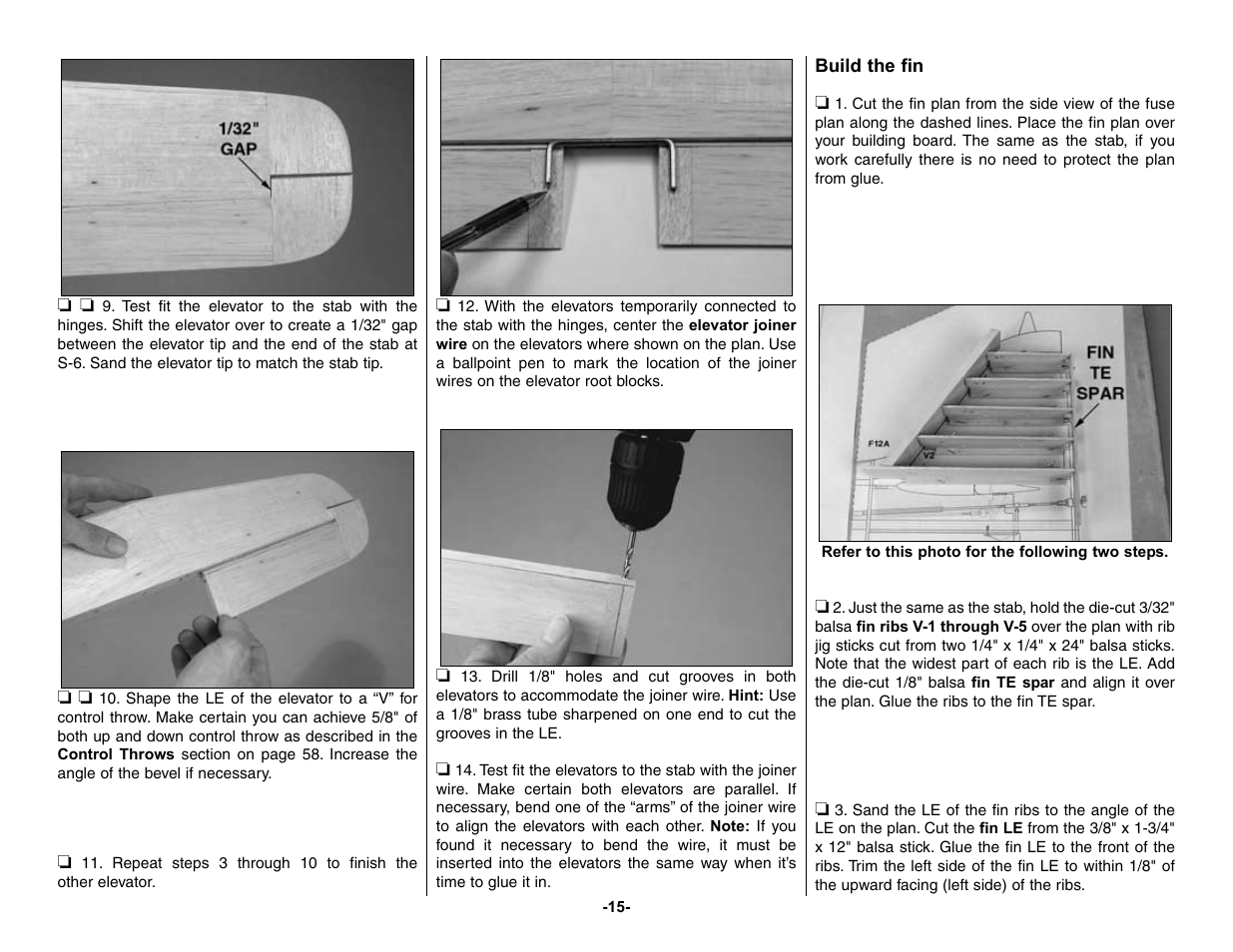 Top Flite TOPA0150 User Manual | Page 15 / 65