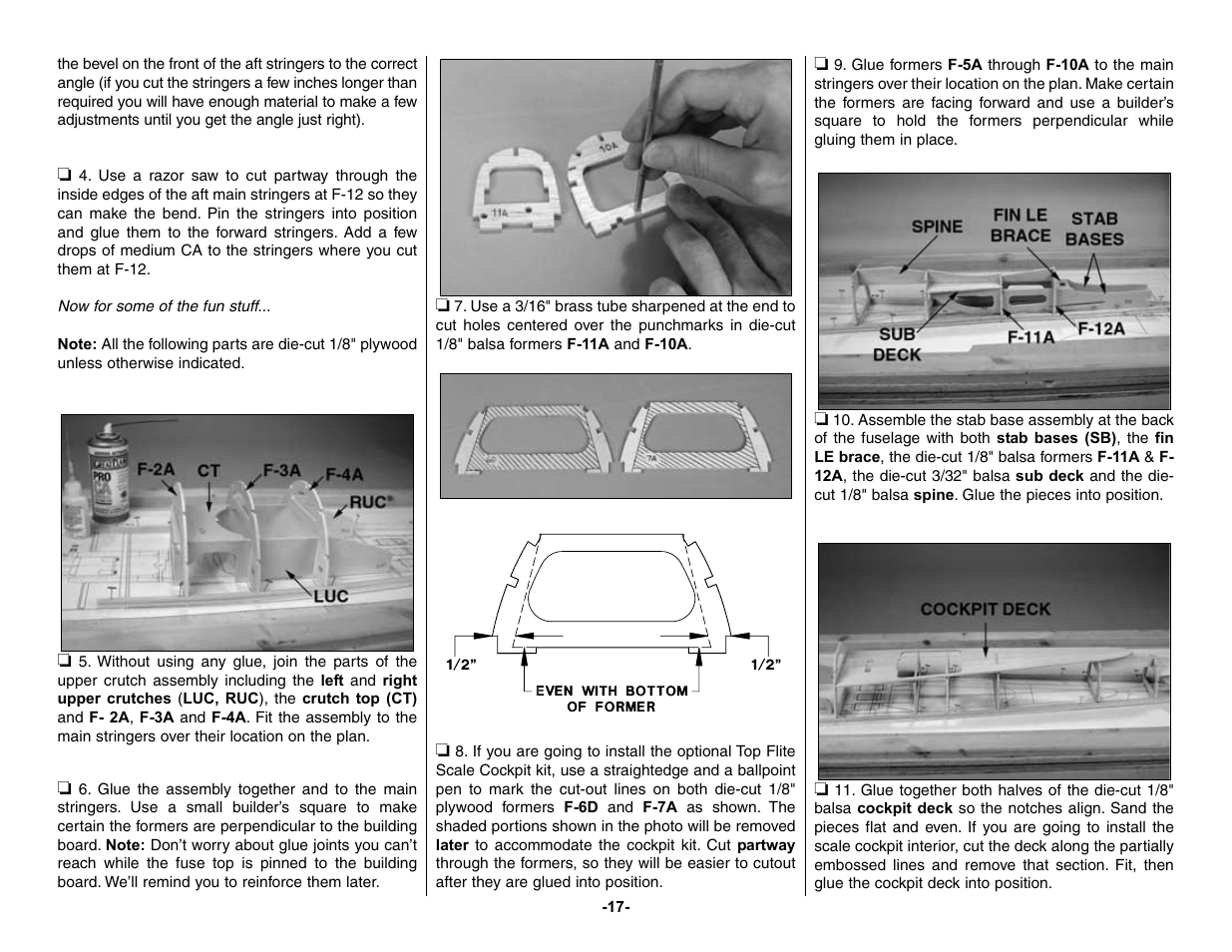 Top Flite TOPA0150 User Manual | Page 17 / 65