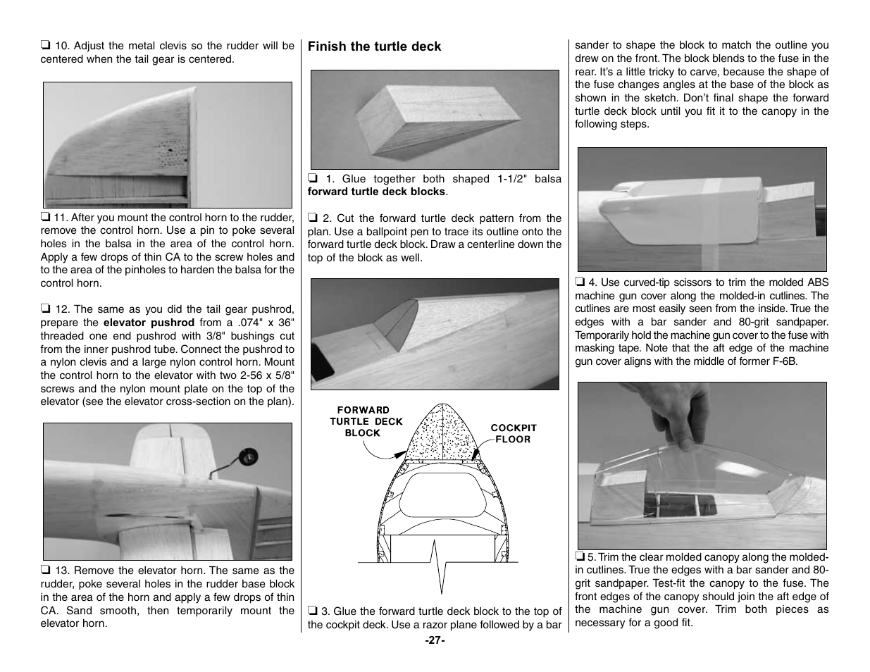 Top Flite TOPA0150 User Manual | Page 27 / 65