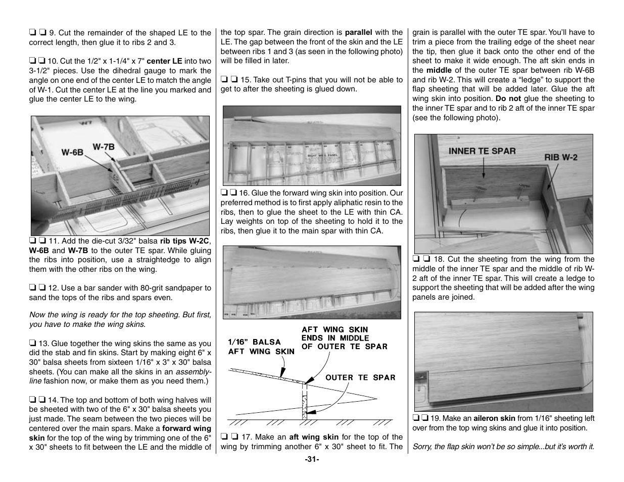 Top Flite TOPA0150 User Manual | Page 31 / 65