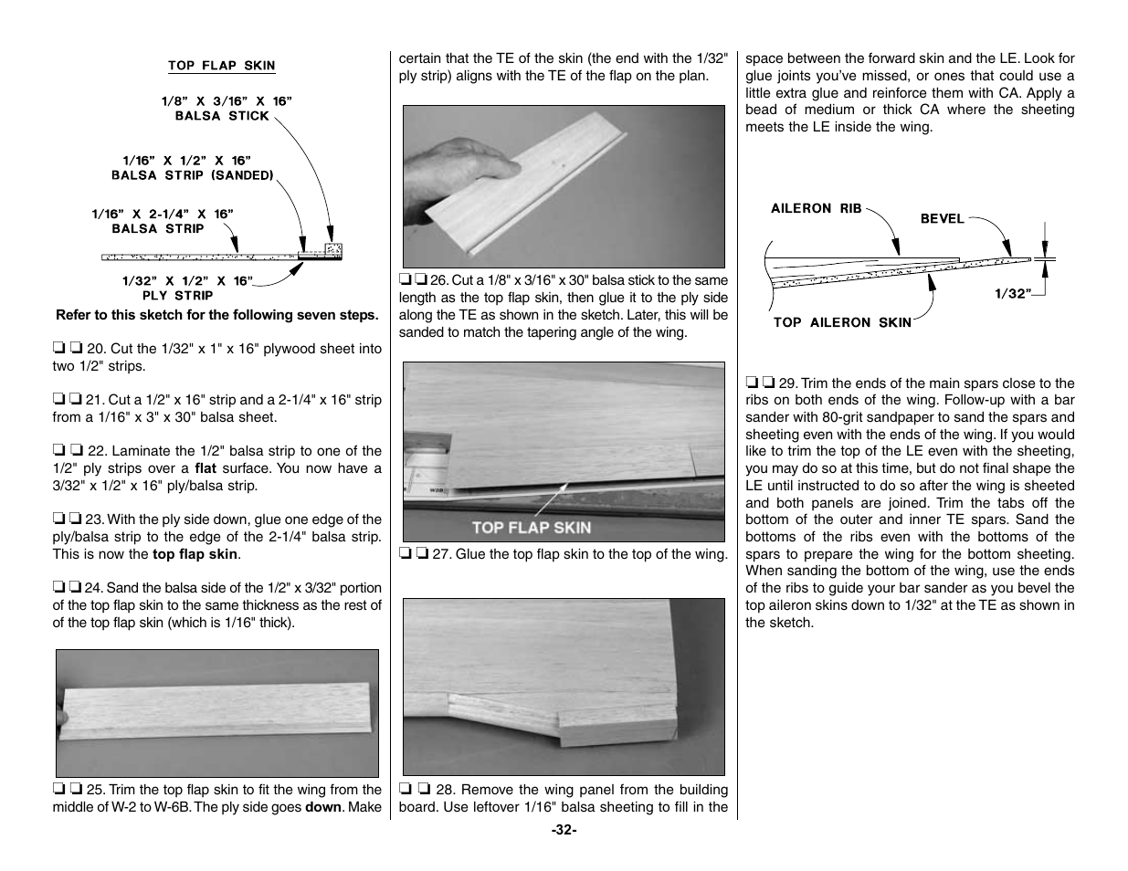 Top Flite TOPA0150 User Manual | Page 32 / 65