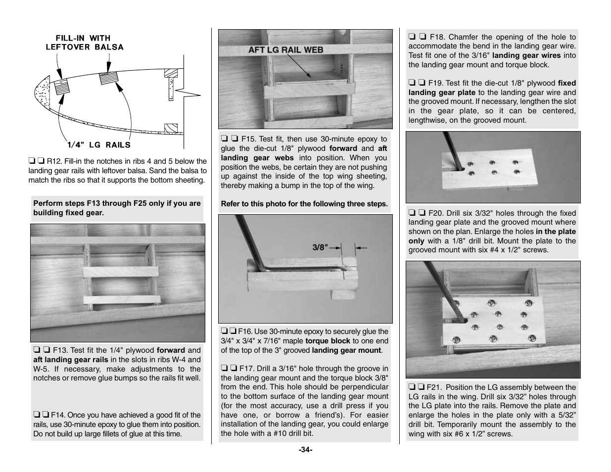 Top Flite TOPA0150 User Manual | Page 34 / 65