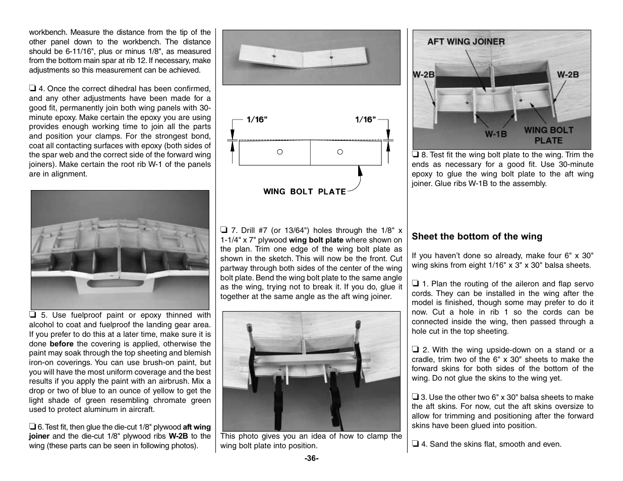 Top Flite TOPA0150 User Manual | Page 36 / 65