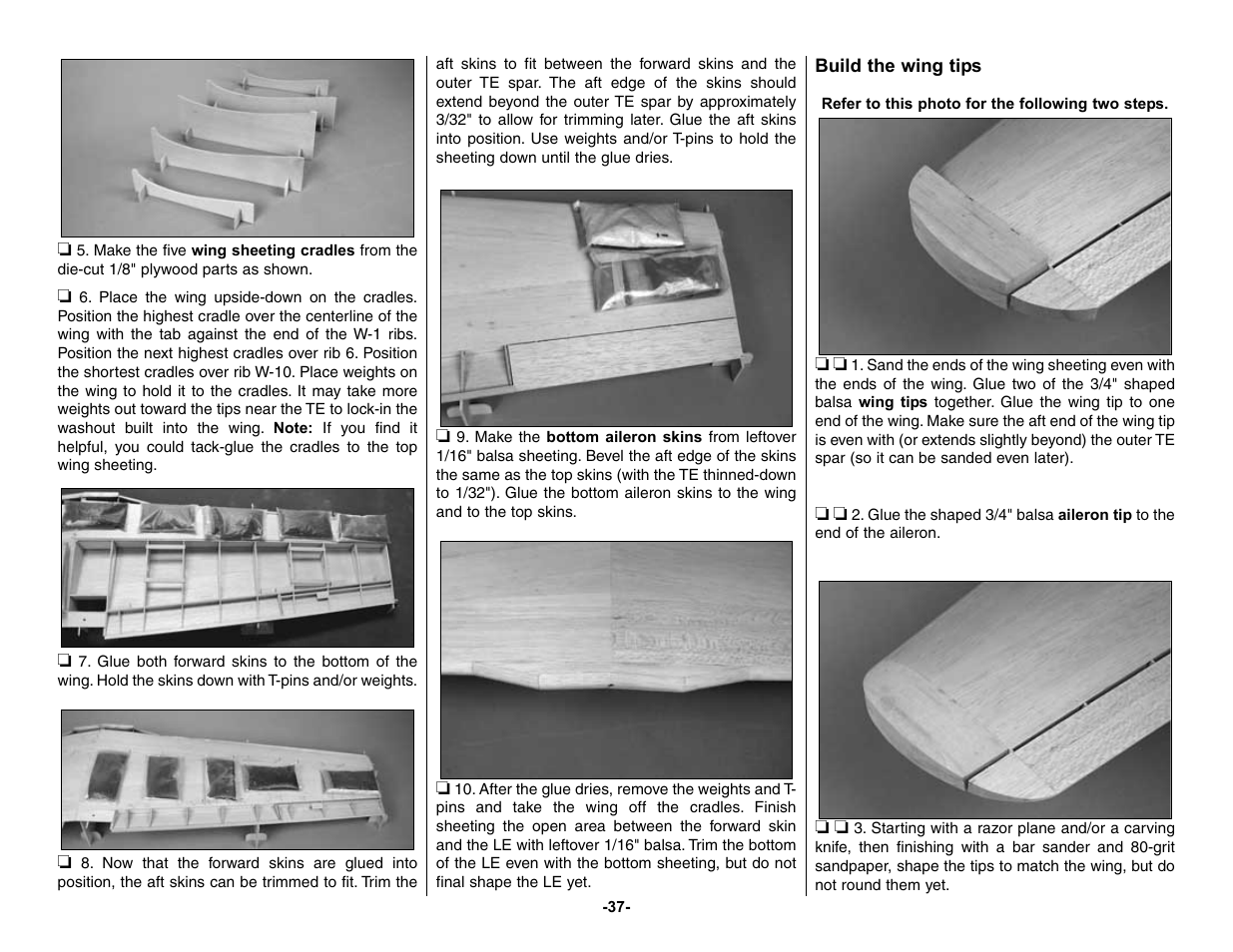 Top Flite TOPA0150 User Manual | Page 37 / 65