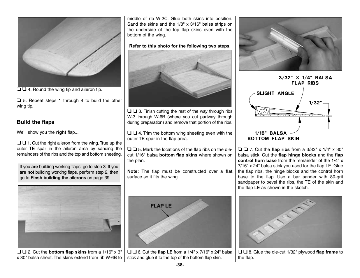Top Flite TOPA0150 User Manual | Page 38 / 65