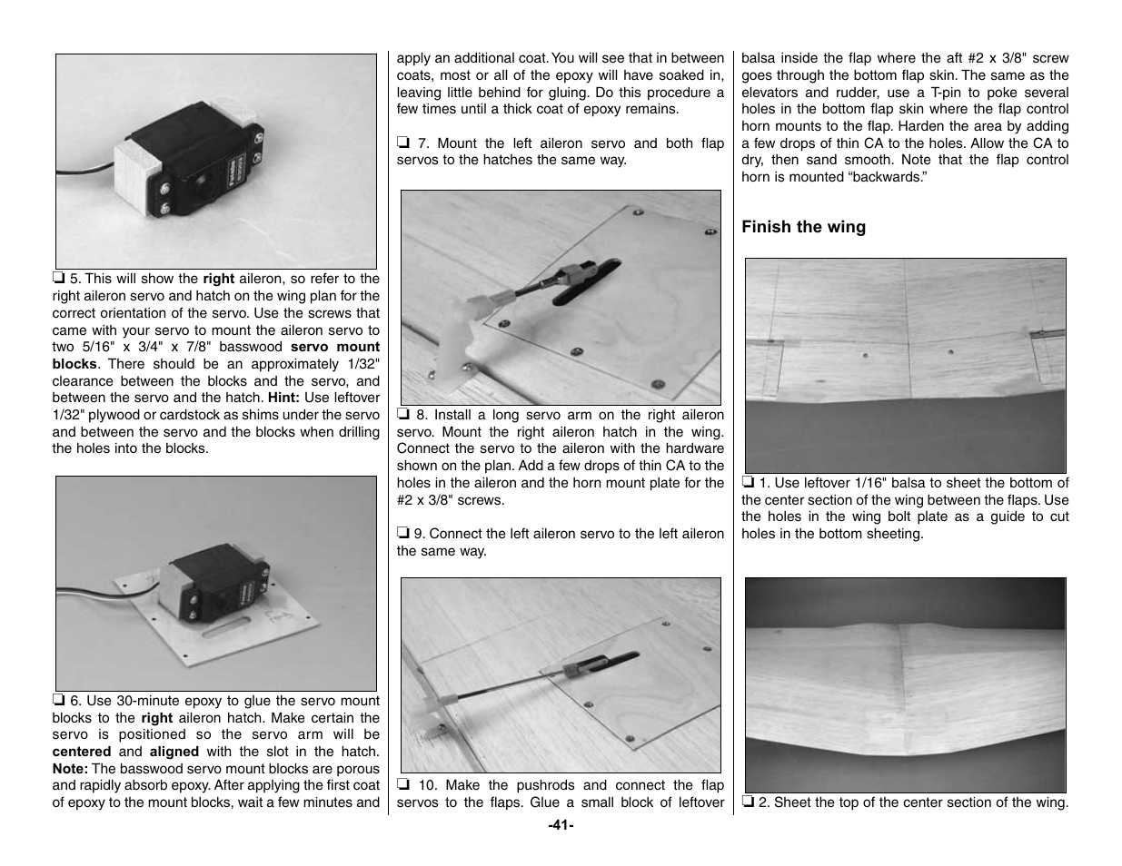 Top Flite TOPA0150 User Manual | Page 41 / 65