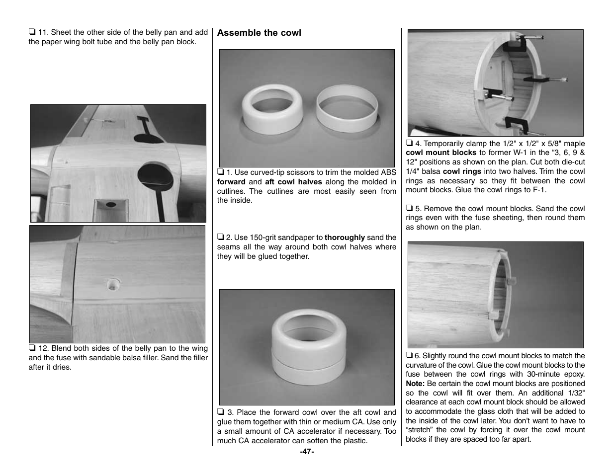 Top Flite TOPA0150 User Manual | Page 47 / 65