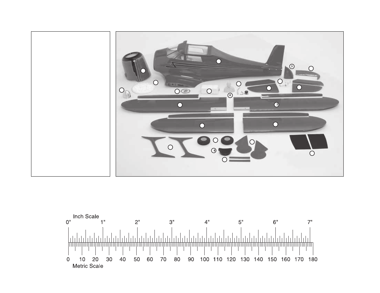 Kit contents | Top Flite TOPA0905 User Manual | Page 6 / 44