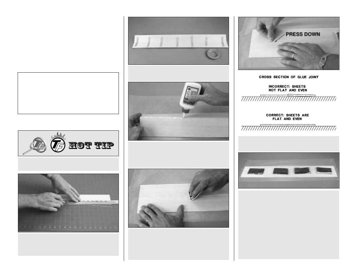 Build the tail surfaces | Top Flite TOPA0145 User Manual | Page 9 / 48