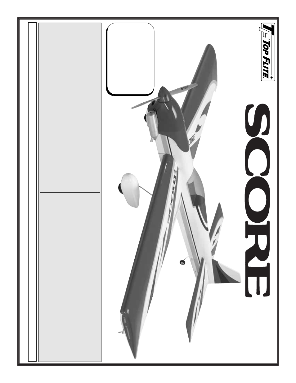 Top Flite TOPA1020 User Manual | 20 pages