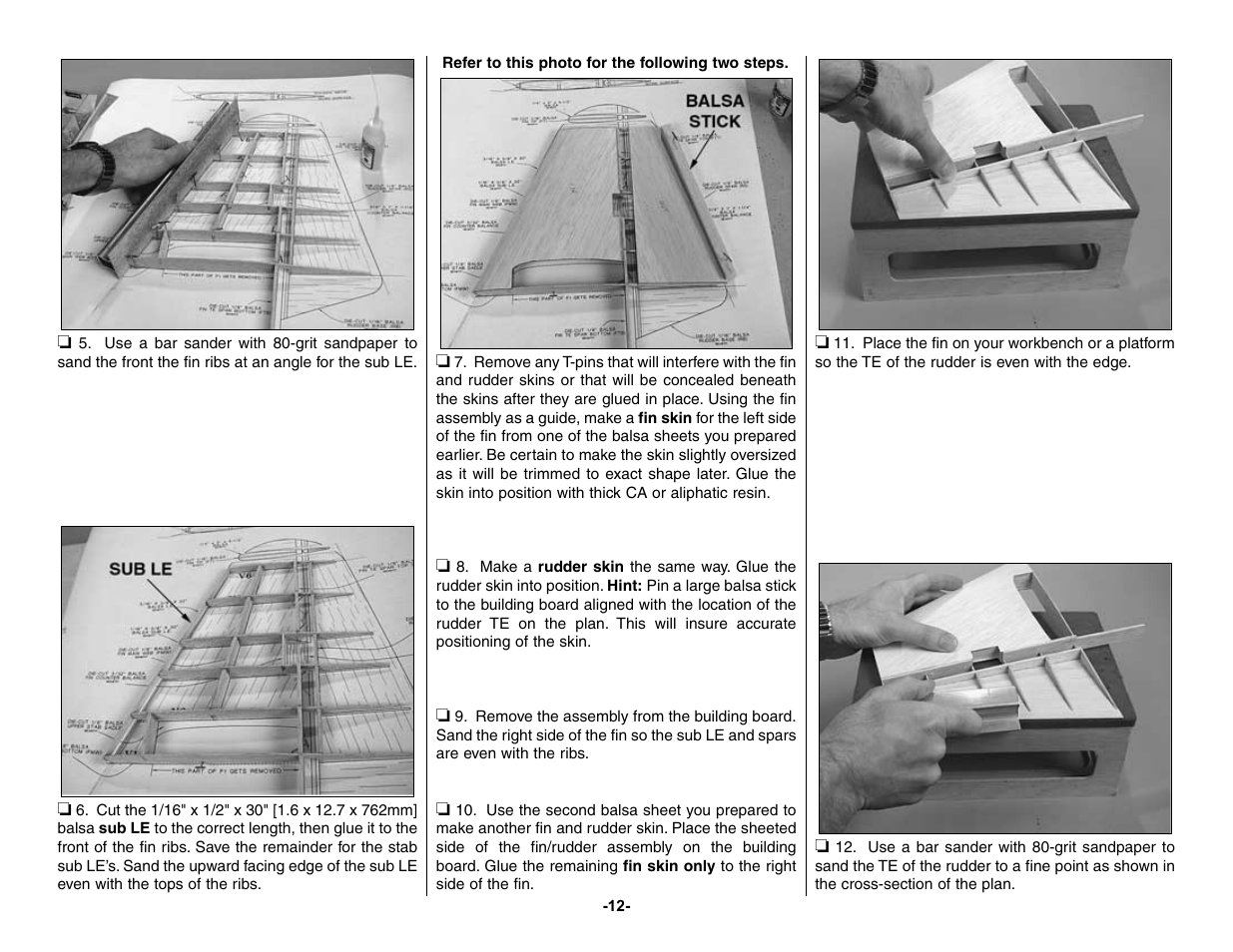 Top Flite TOPA0155 User Manual | Page 12 / 70