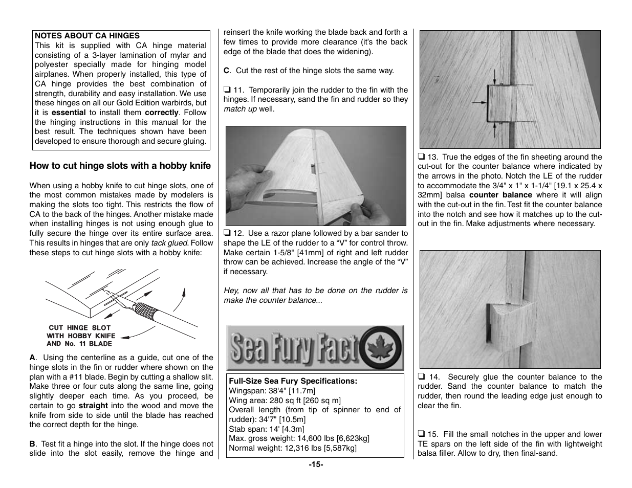 Top Flite TOPA0155 User Manual | Page 15 / 70