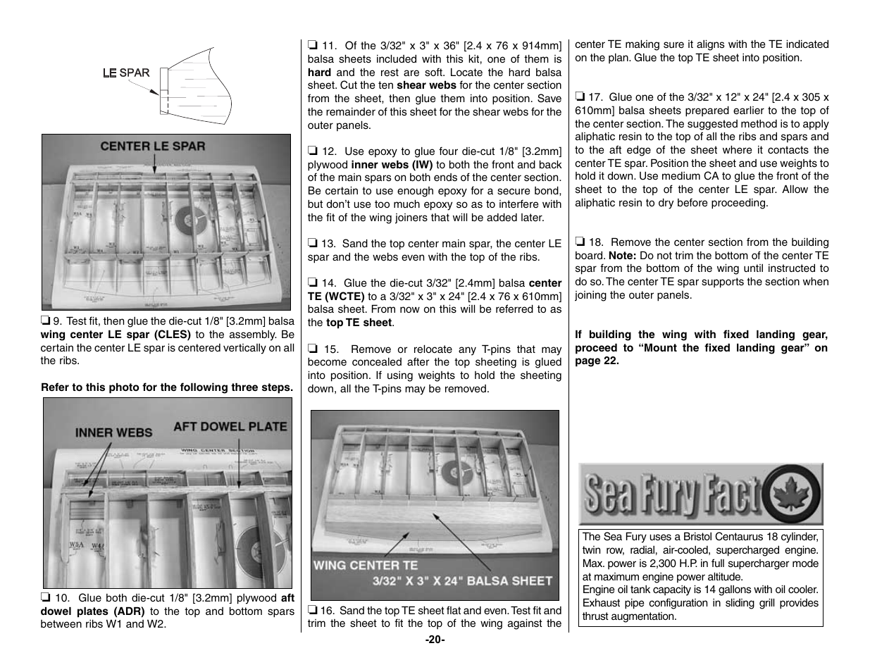 Top Flite TOPA0155 User Manual | Page 20 / 70
