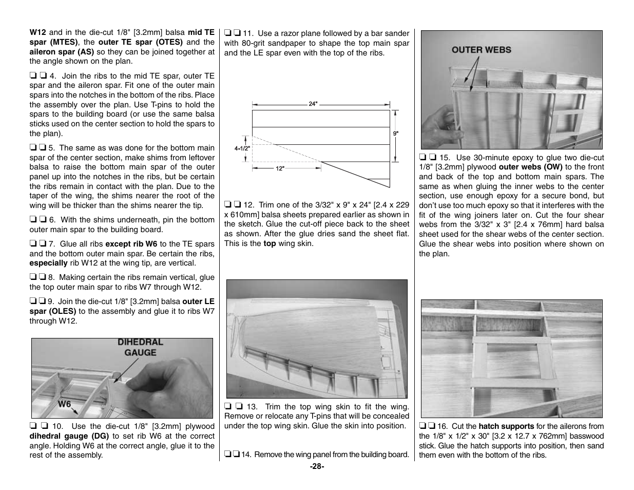 Top Flite TOPA0155 User Manual | Page 28 / 70