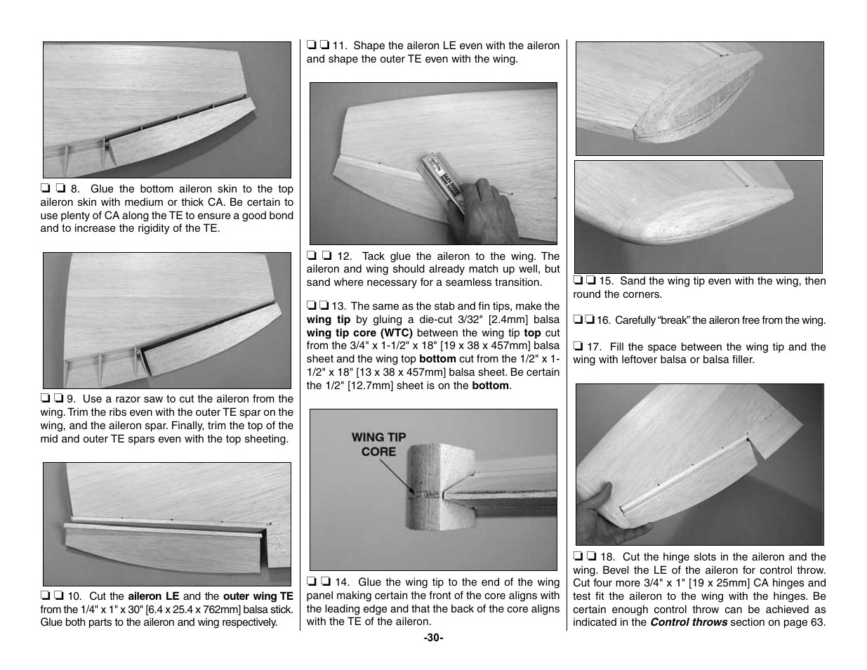 Top Flite TOPA0155 User Manual | Page 30 / 70