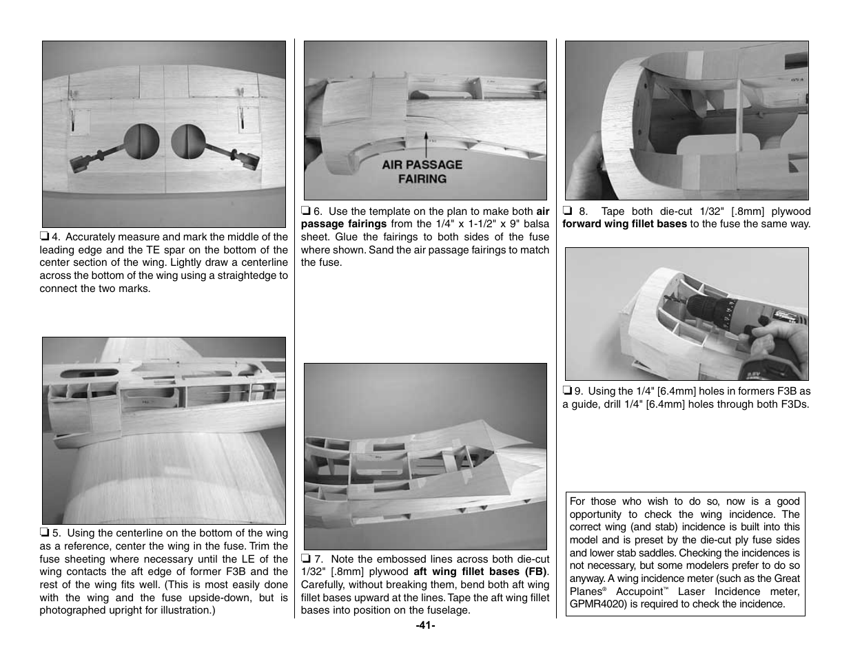 Top Flite TOPA0155 User Manual | Page 41 / 70