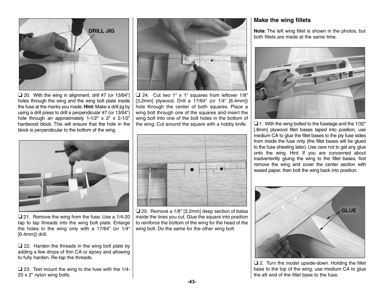 Top Flite TOPA0155 User Manual | Page 43 / 70