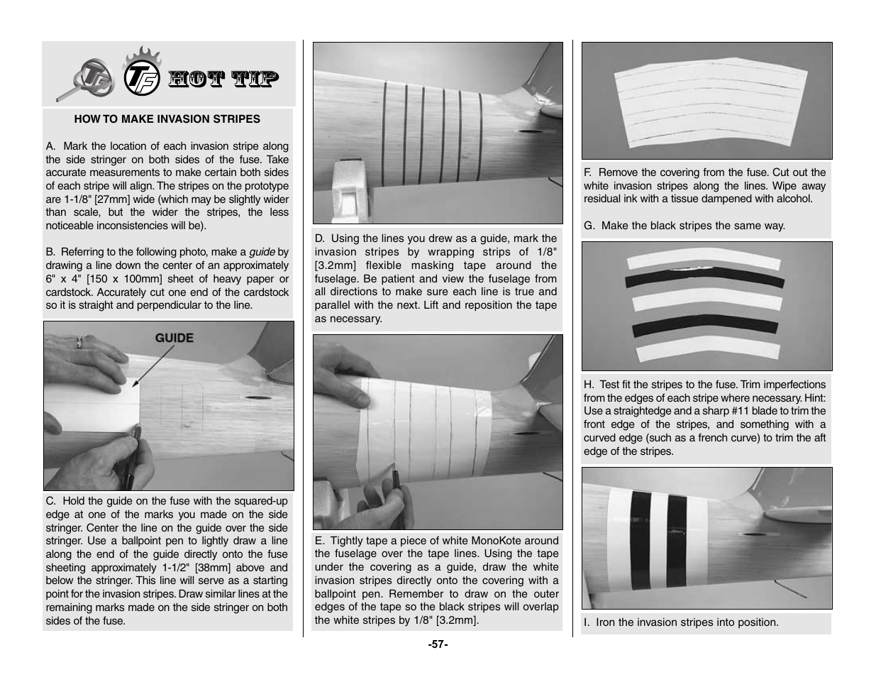 Top Flite TOPA0155 User Manual | Page 57 / 70