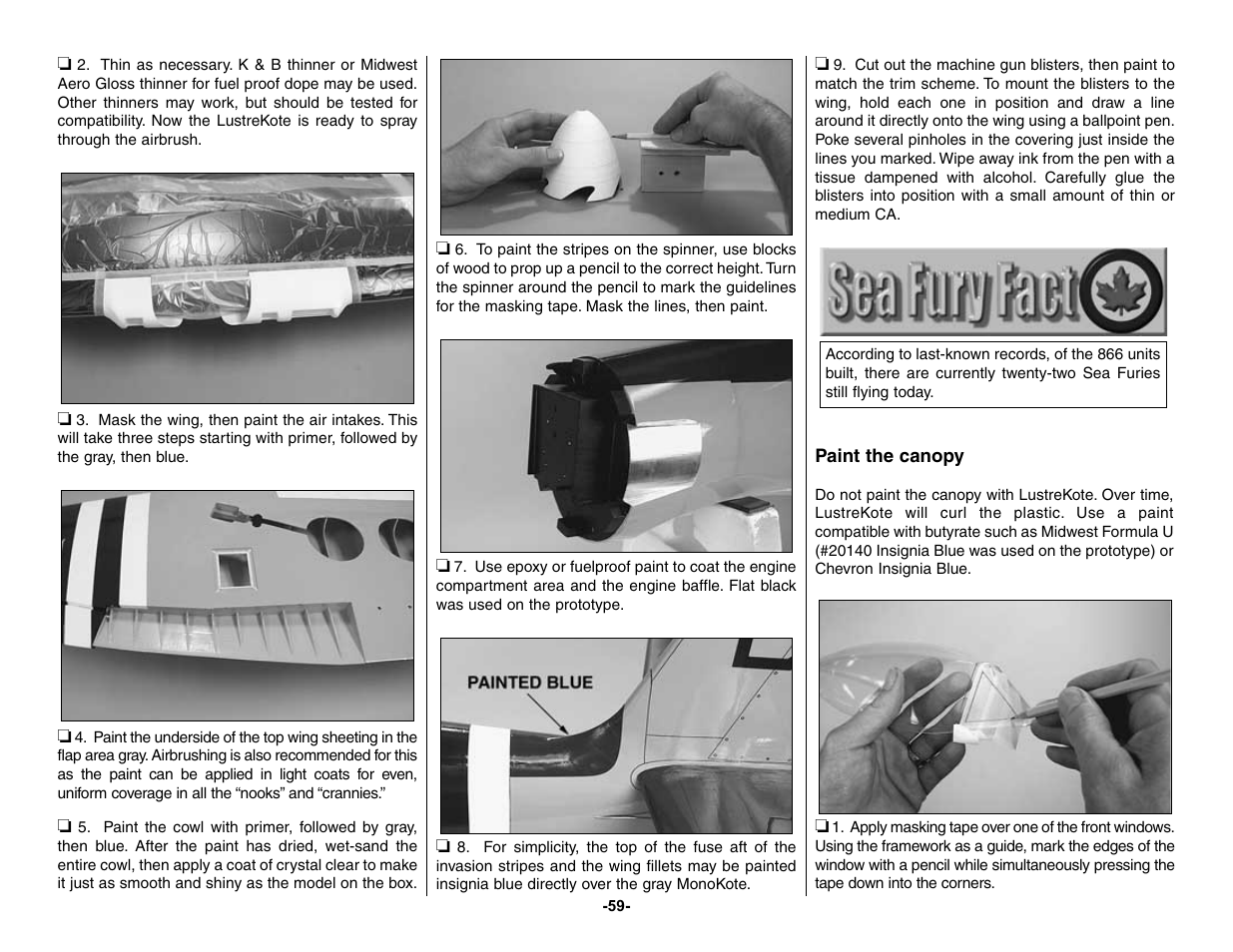 Top Flite TOPA0155 User Manual | Page 59 / 70