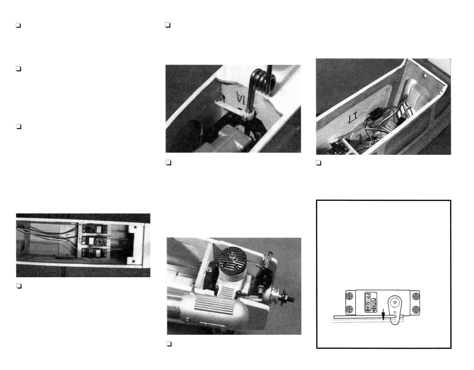 Continued on next page) | Top Flite Sierra 40 Trainer Kit User Manual | Page 34 / 44