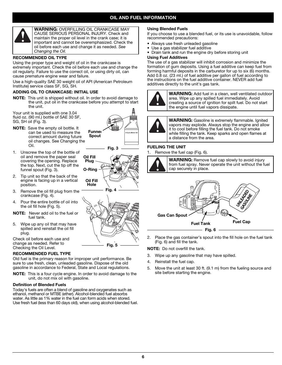 Craftsman 316.79194 User Manual | Page 6 / 36