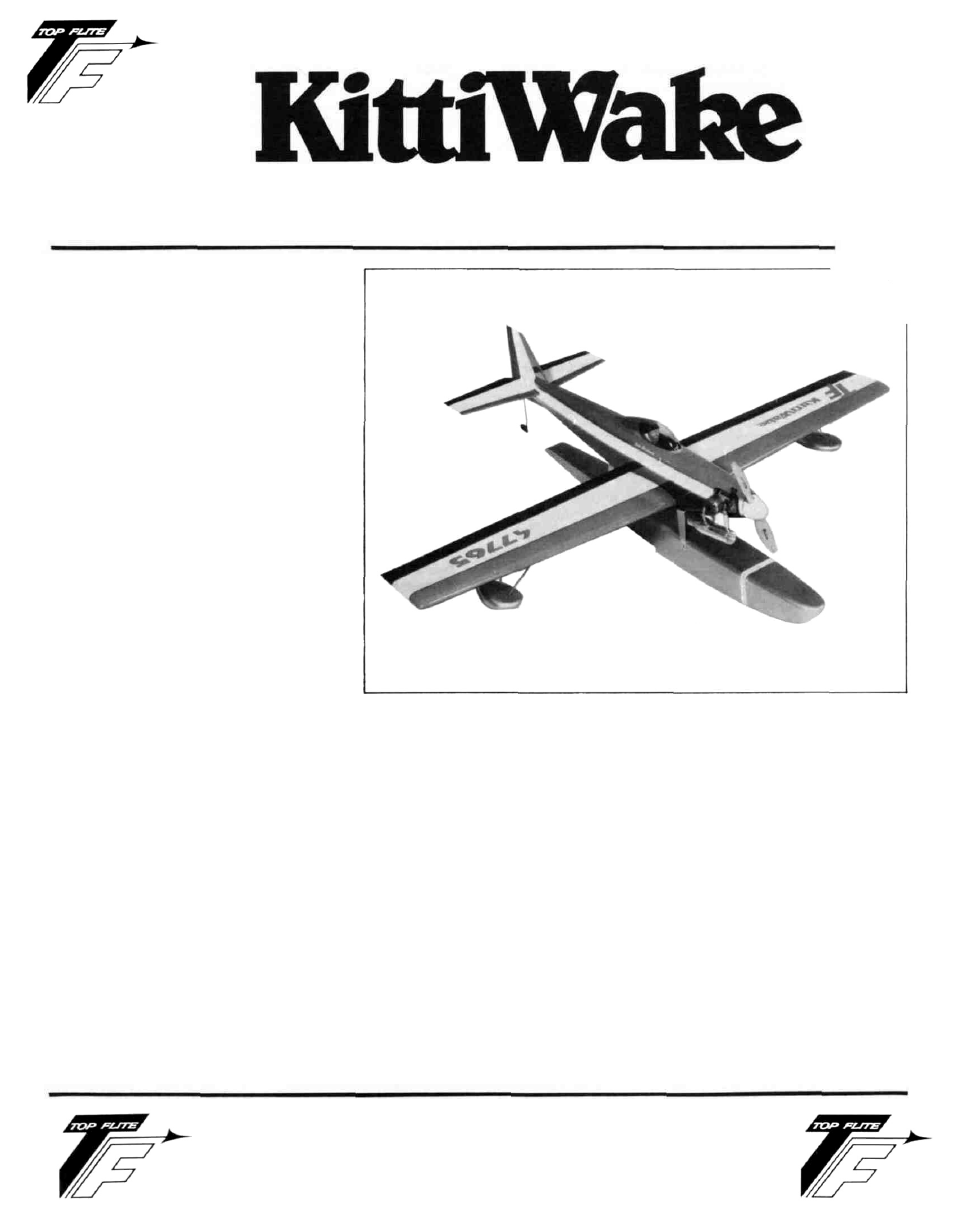 Top Flite KittiWake User Manual | 16 pages