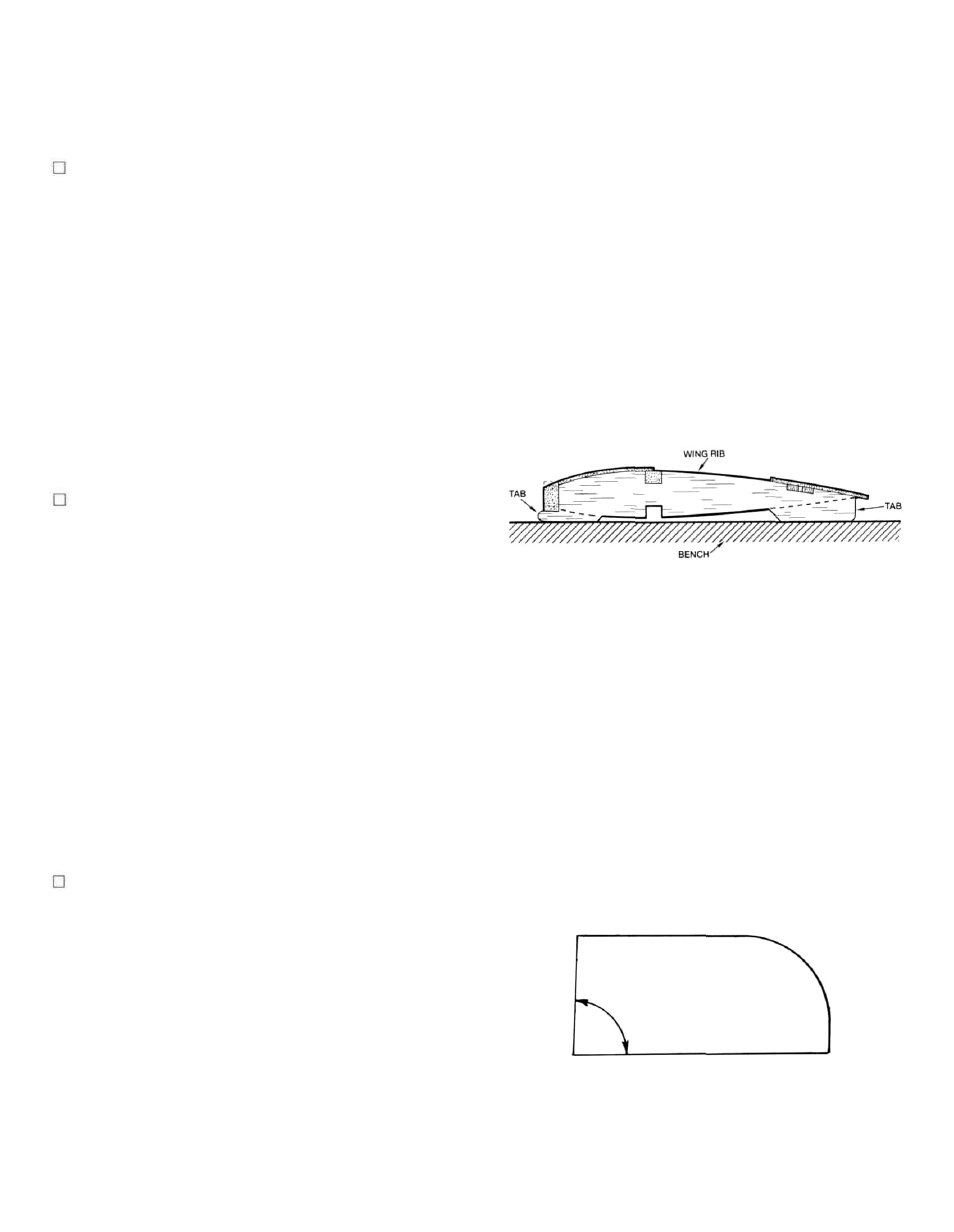 Full size dihedral gauge forw1-a&w1-b | Top Flite KittiWake User Manual | Page 3 / 16