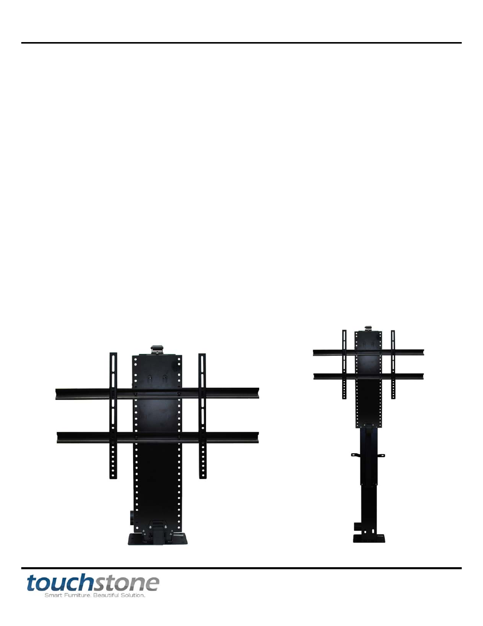 Whisper lift ii, About your touchstone whisper lift ii tv lift | Touchstone 23202 Whisper Lift II User Manual | Page 3 / 21