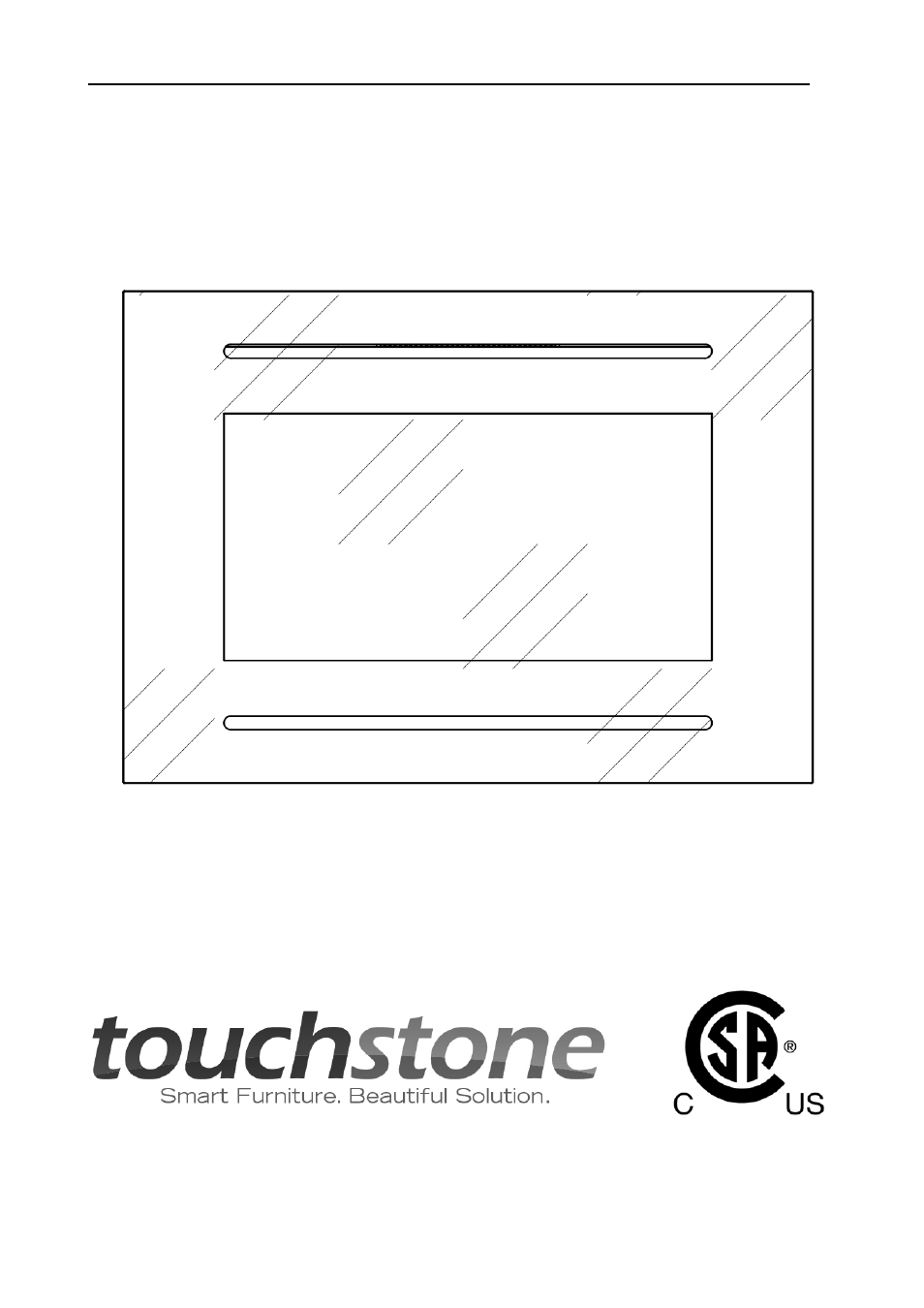 Touchstone 80006 Forte Electric Fireplace User Manual | 10 pages